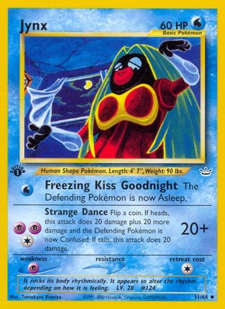 Jynx (31/64) [Neo Revelation 1st Edition] - Trinity Hobby