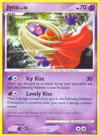 Jynx (30/132) [Diamond & Pearl: Secret Wonders] - Trinity Hobby