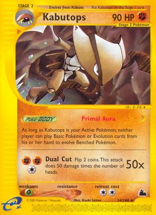 Kabutops (14/144) [Skyridge] - Trinity Hobby
