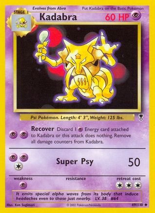 Kadabra (49/110) [Legendary Collection] - Trinity Hobby