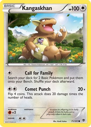 Kangaskhan (71/101) [Black & White: Plasma Blast] - Trinity Hobby