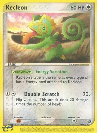 Kecleon (18/100) [EX: Sandstorm] - Trinity Hobby