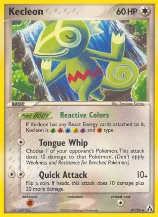 Kecleon (37/92) [EX: Legend Maker] - Trinity Hobby