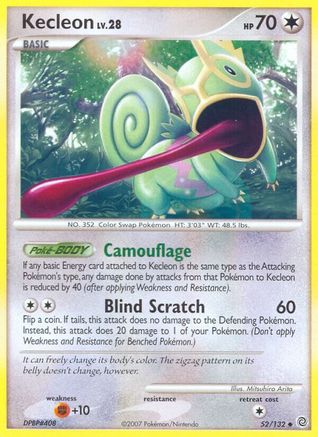 Kecleon (52/132) [Diamond & Pearl: Secret Wonders] - Trinity Hobby