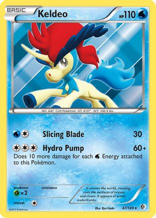 Keldeo (47/149) [Black & White: Boundaries Crossed] - Trinity Hobby