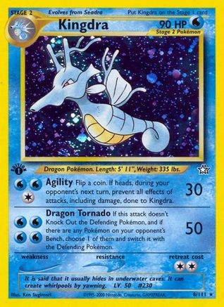 Kingdra (8/111) [Neo Genesis Unlimited] - Trinity Hobby