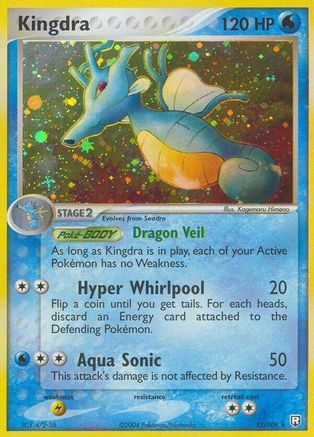 Kingdra (12/109) (Stamped) [EX: Team Rocket Returns] - Trinity Hobby