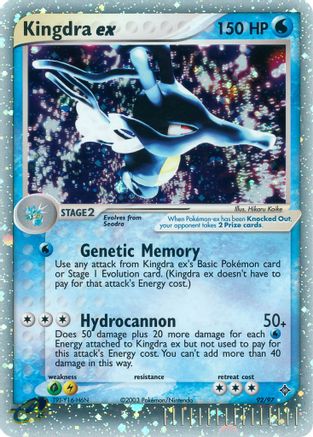 Kingdra ex (92/97) [EX: Dragon] - Trinity Hobby