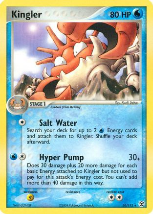 Kingler (26/112) [EX: FireRed & LeafGreen] - Trinity Hobby