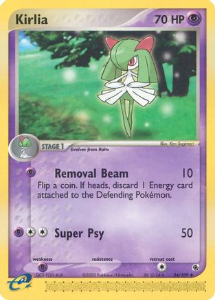 Kirlia (34/109) [EX: Ruby & Sapphire] - Trinity Hobby