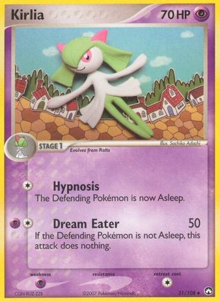 Kirlia (31/108) (Stamped) [EX: Power Keepers] - Trinity Hobby