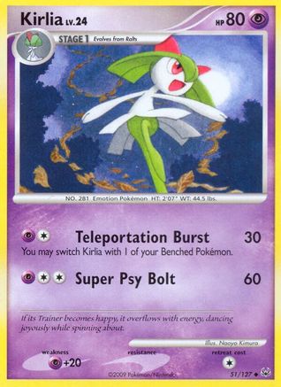Kirlia (51/127) [Platinum: Base Set] - Trinity Hobby
