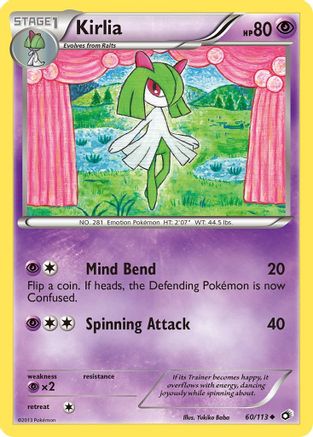 Kirlia (60/113) [Black & White: Legendary Treasures] - Trinity Hobby