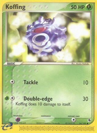 Koffing (54/109) [EX: Ruby & Sapphire] - Trinity Hobby