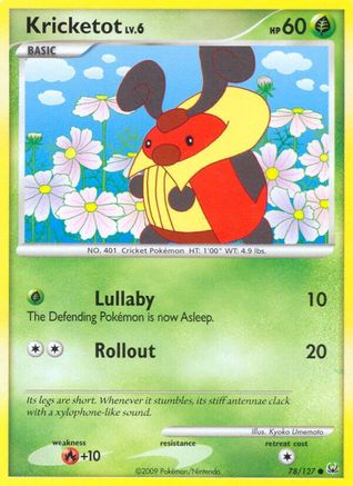 Kricketot (78/127) [Platinum: Base Set] - Trinity Hobby