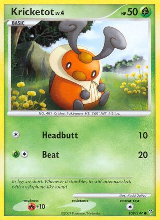 Kricketot (109/147) [Platinum: Supreme Victors] - Trinity Hobby