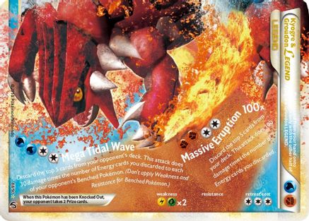 Kyogre & Groudon LEGEND (88/90) [HeartGold & SoulSilver: Undaunted] - Trinity Hobby