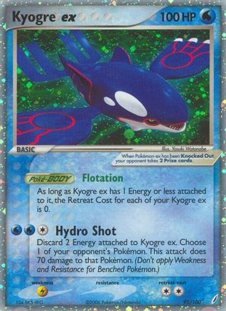 Kyogre ex (95/100) [EX: Crystal Guardians] - Trinity Hobby