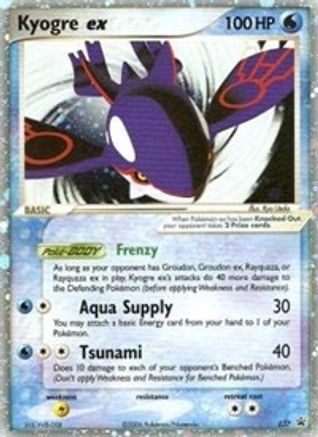 Kyogre ex (037) [Nintendo: Black Star Promos] - Trinity Hobby
