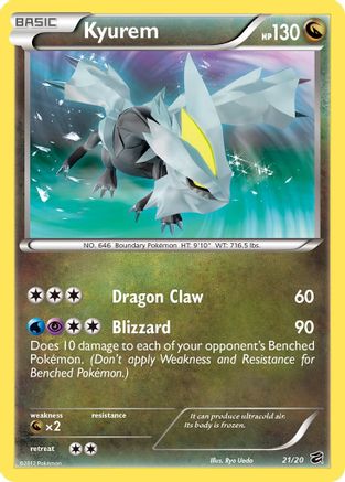 Kyurem (21/20) [Black & White: Dragon Vault] - Trinity Hobby