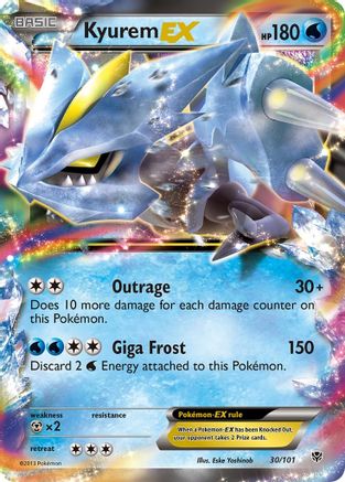 Kyurem EX (30/101) [Black & White: Plasma Blast] - Trinity Hobby