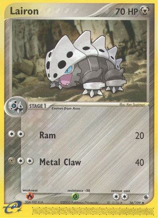 Lairon (36/109) [EX: Ruby & Sapphire] - Trinity Hobby