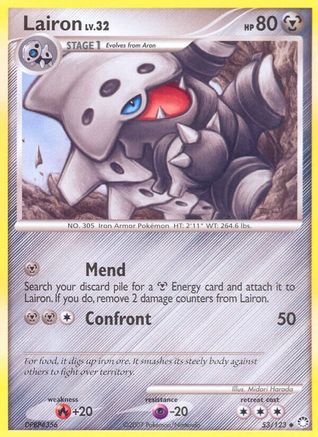 Lairon (53/123) [Diamond & Pearl: Mysterious Treasures] - Trinity Hobby
