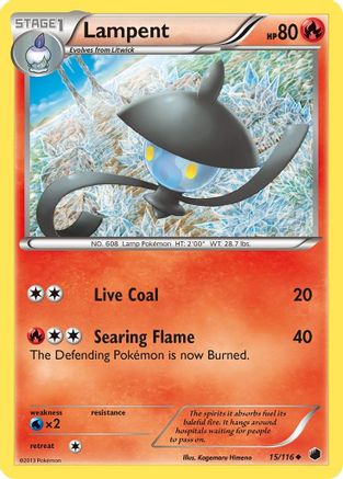 Lampent (15/116) [Black & White: Plasma Freeze] - Trinity Hobby