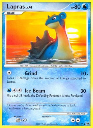 Lapras (79/127) [Platinum: Base Set] - Trinity Hobby