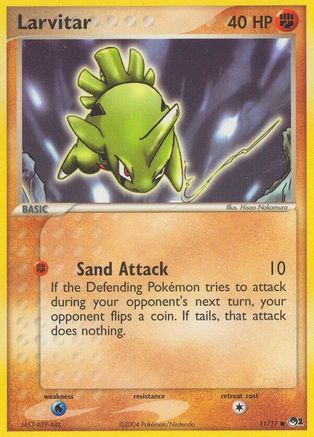 Larvitar (11/17) [POP Series 1] - Trinity Hobby