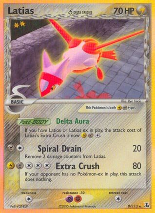 Latias (8/113) (Delta Species) (Stamped) [EX: Delta Species] - Trinity Hobby