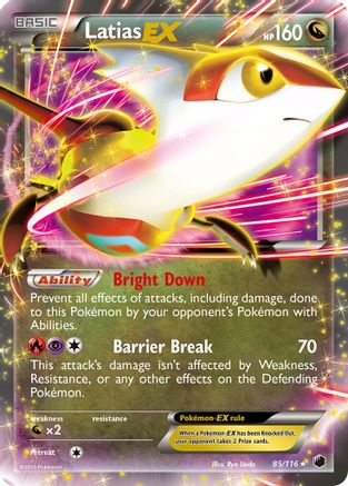 Latias EX (85/116) [Black & White: Plasma Freeze] - Trinity Hobby