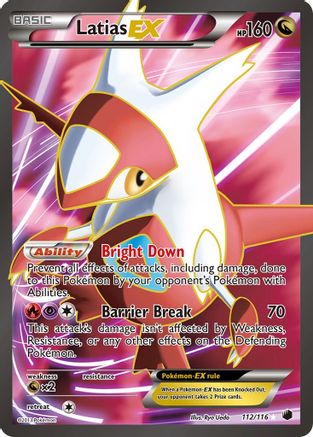 Latias EX (112/116) [Black & White: Plasma Freeze] - Trinity Hobby