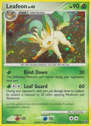Leafeon (7/100) [Diamond & Pearl: Majestic Dawn] - Trinity Hobby