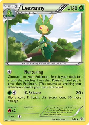 Leavanny (7/98) [Black & White: Emerging Powers] - Trinity Hobby