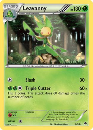 Leavanny (8/98) [Black & White: Emerging Powers] - Trinity Hobby