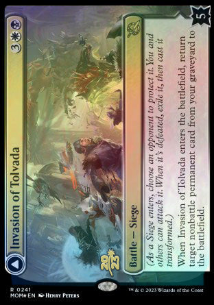 Invasion of Tolvada // The Broken Sky [March of the Machine Prerelease Promos] - Trinity Hobby