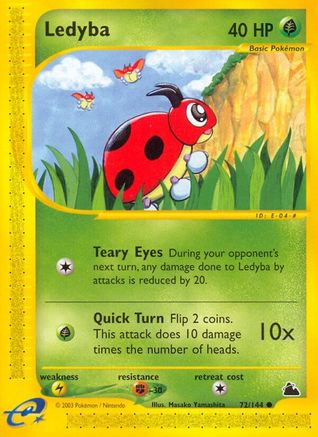 Ledyba (72/144) [Skyridge] - Trinity Hobby