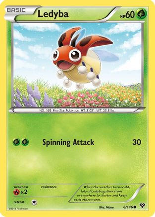 Ledyba (6/146) [XY: Base Set] - Trinity Hobby