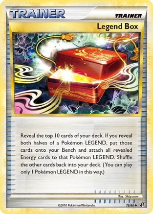 Legend Box (75/90) [HeartGold & SoulSilver: Undaunted] - Trinity Hobby