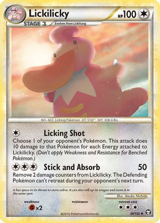 Lickilicky (38/102) [HeartGold & SoulSilver: Triumphant] - Trinity Hobby