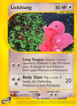 Lickitung (90/147) [Aquapolis] - Trinity Hobby