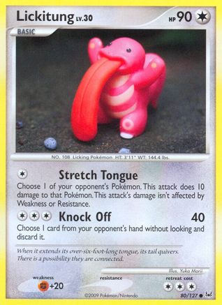 Lickitung (80/127) [Platinum: Base Set] - Trinity Hobby