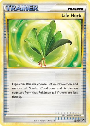 Life Herb (79/95) [HeartGold & SoulSilver: Unleashed] - Trinity Hobby