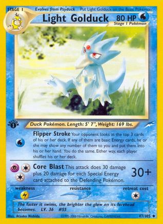 Light Golduck (47/105) [Neo Destiny 1st Edition] - Trinity Hobby