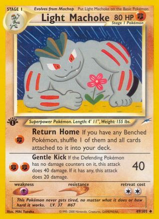 Light Machoke (49/105) [Neo Destiny Unlimited] - Trinity Hobby
