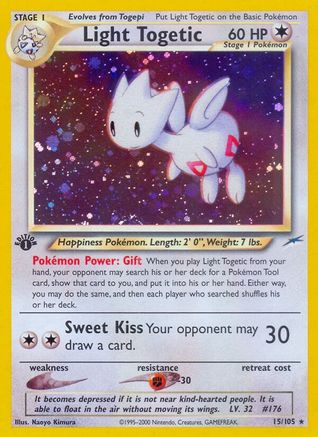 Light Togetic (15/105) [Neo Destiny 1st Edition] - Trinity Hobby