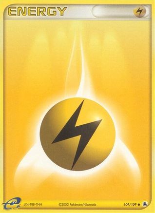 Lightning Energy (109/109) [EX: Ruby & Sapphire] - Trinity Hobby