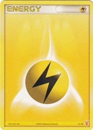Lightning Energy (11/12) [EX: Trainer Kit 2 - Plusle] - Trinity Hobby
