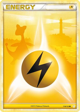 Lightning Energy (118/123) [HeartGold & SoulSilver: Base Set] - Trinity Hobby